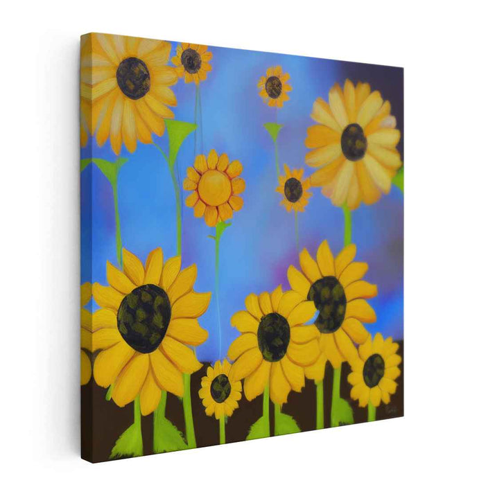 Abstract Sunflower #016