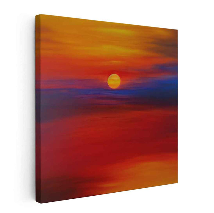 Celestial Rapture: A Captivating Sky Canvas Art