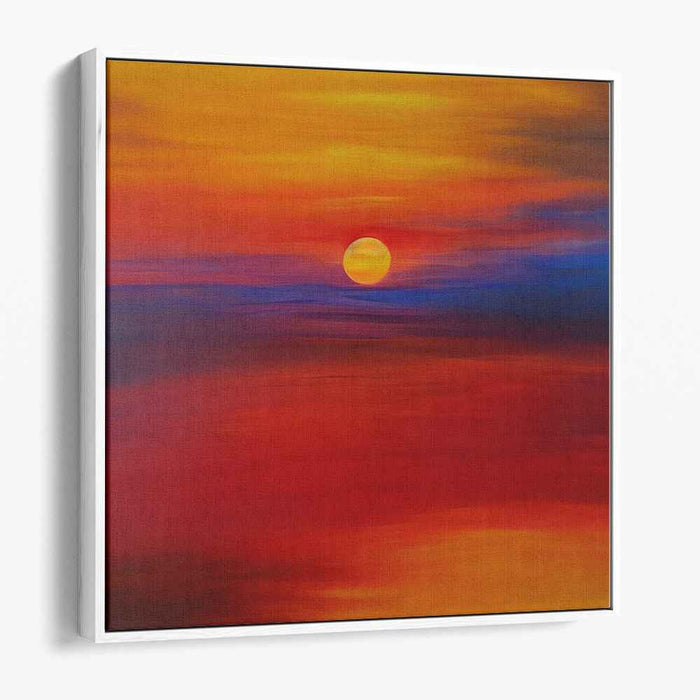 Celestial Rapture: A Captivating Sky Canvas Art