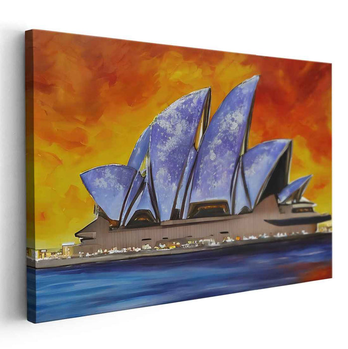 Abstract Sydney Opera House #122