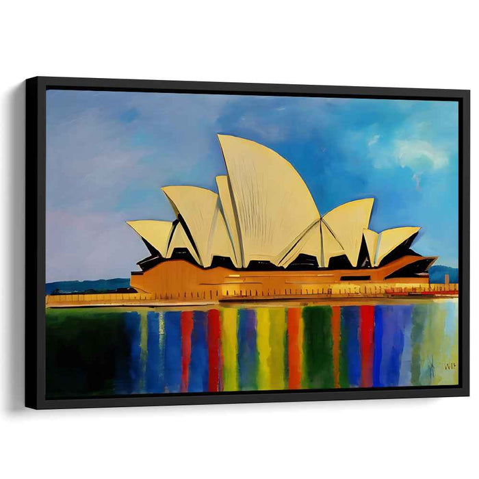 Sails of Perception: Modernist Interpretation of Sydney Opera House Canvas Art