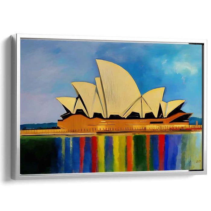 Sails of Perception: Modernist Interpretation of Sydney Opera House Canvas Art