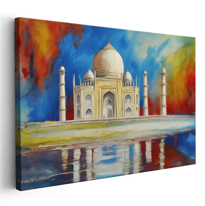 Ethereal Wonder of Agra: The Vibrant Splendor of the Taj Mahal