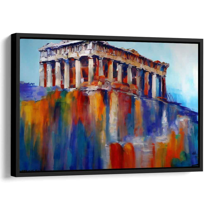Vibrant Parthenon: A Colorful Ode to Ancient Greece