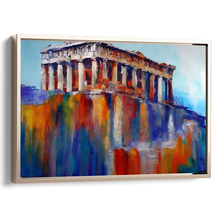 Vibrant Parthenon: A Colorful Ode to Ancient Greece