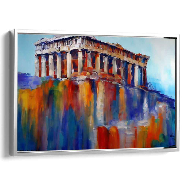 Vibrant Parthenon: A Colorful Ode to Ancient Greece