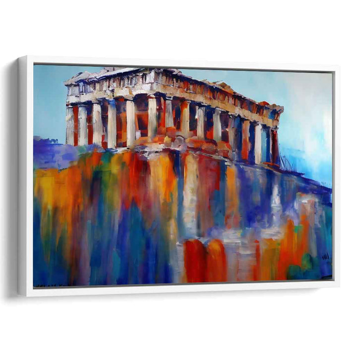 Vibrant Parthenon: A Colorful Ode to Ancient Greece