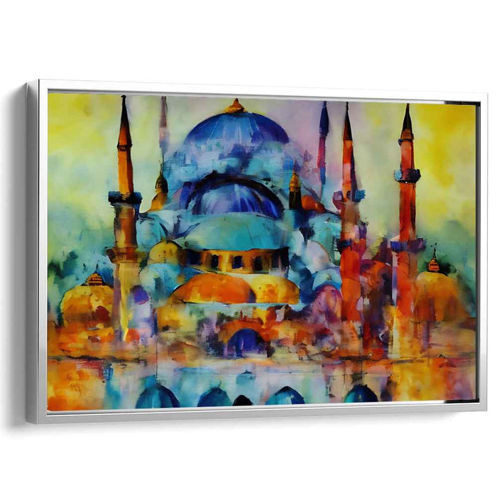 Harmony's Chromatic Structures: A Symphony of Colors in Architectural Art