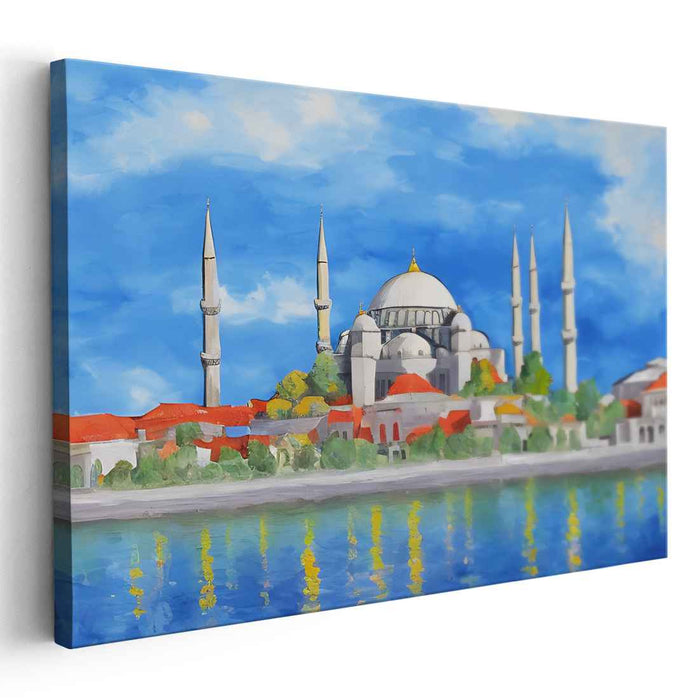 Abstract Blue Mosque #128