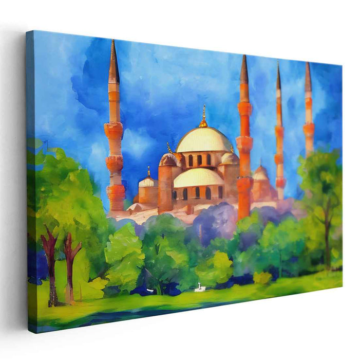 Abstract Blue Mosque #131