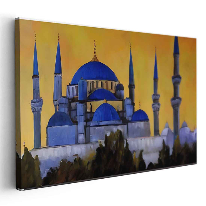 Abstract Blue Mosque #134