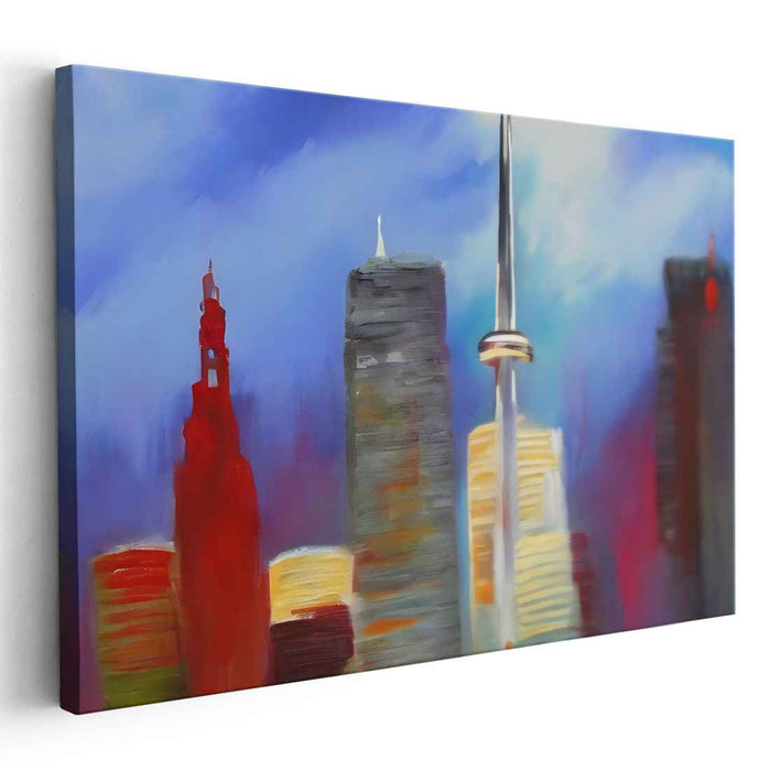 Abstract CN Tower #114