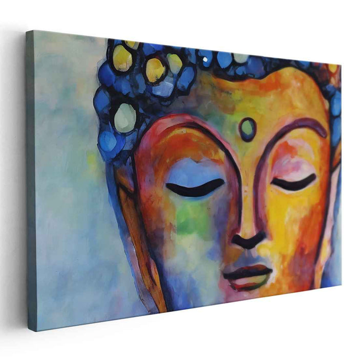 Divine Essence Revealed: Vivid Spiritual Expression on Canvas
