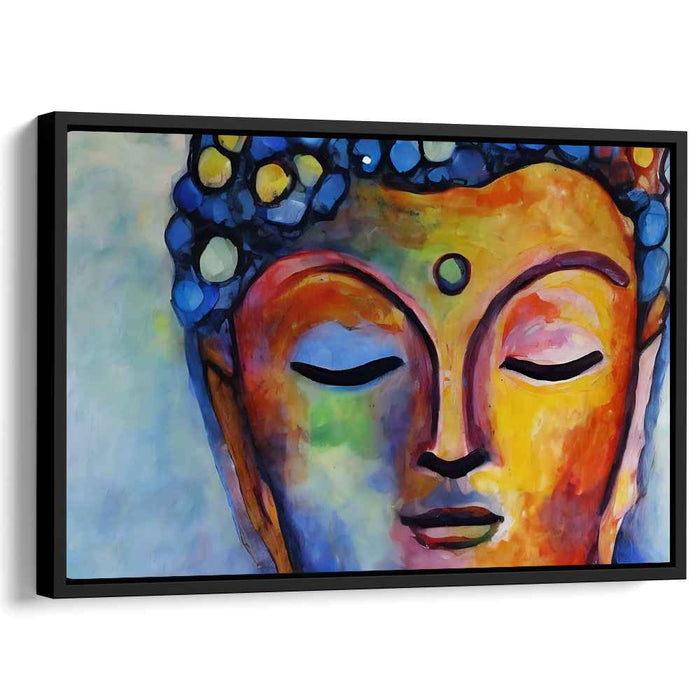 Divine Essence Revealed: Vivid Spiritual Expression on Canvas