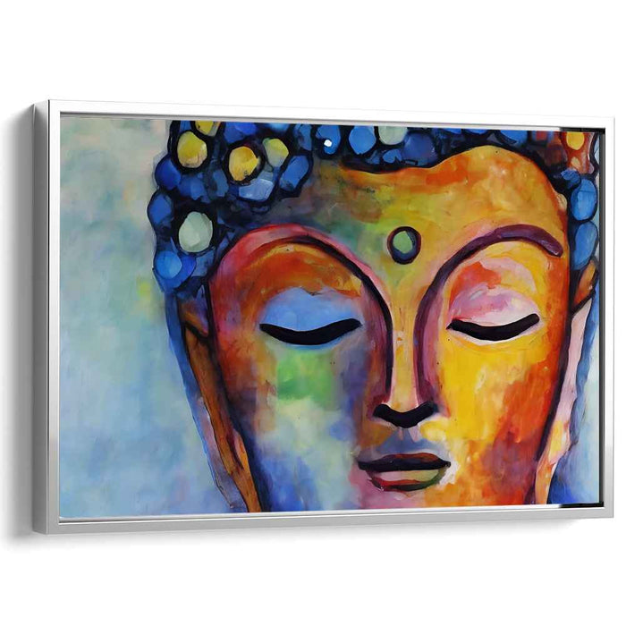 Divine Essence Revealed: Vivid Spiritual Expression on Canvas
