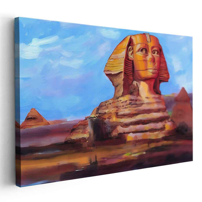Lost Sands of Pharaohs: Timeless Splendor of Ancient Egypt Canvas Art Print
