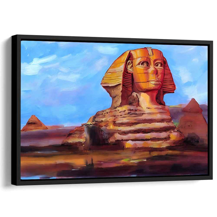 Lost Sands of Pharaohs: Timeless Splendor of Ancient Egypt Canvas Art Print