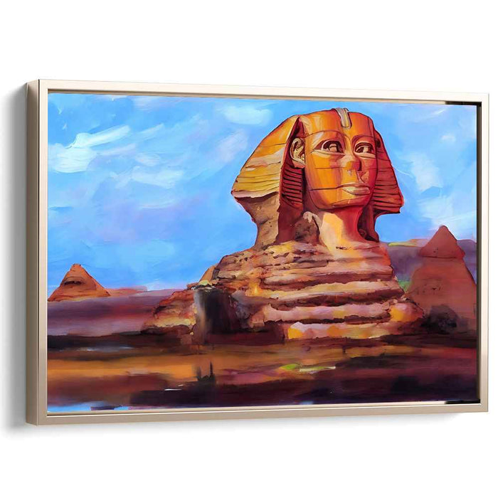 Lost Sands of Pharaohs: Timeless Splendor of Ancient Egypt Canvas Art Print