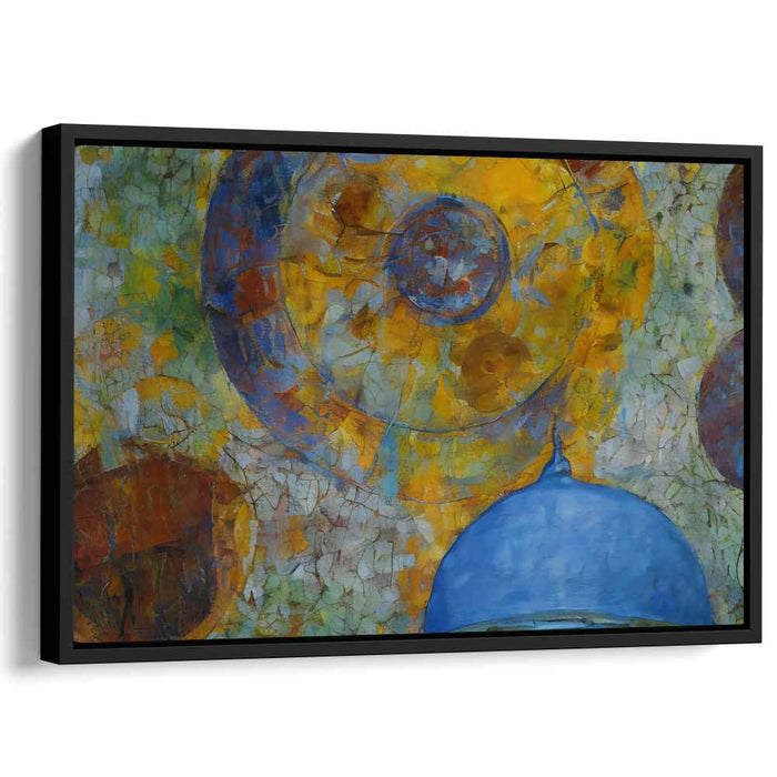 Infinite Brush Strokes Dance: Abstract Expressionist Canvas Art Print