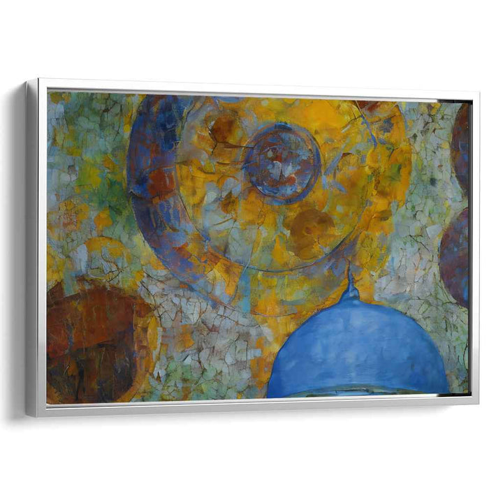 Infinite Brush Strokes Dance: Abstract Expressionist Canvas Art Print