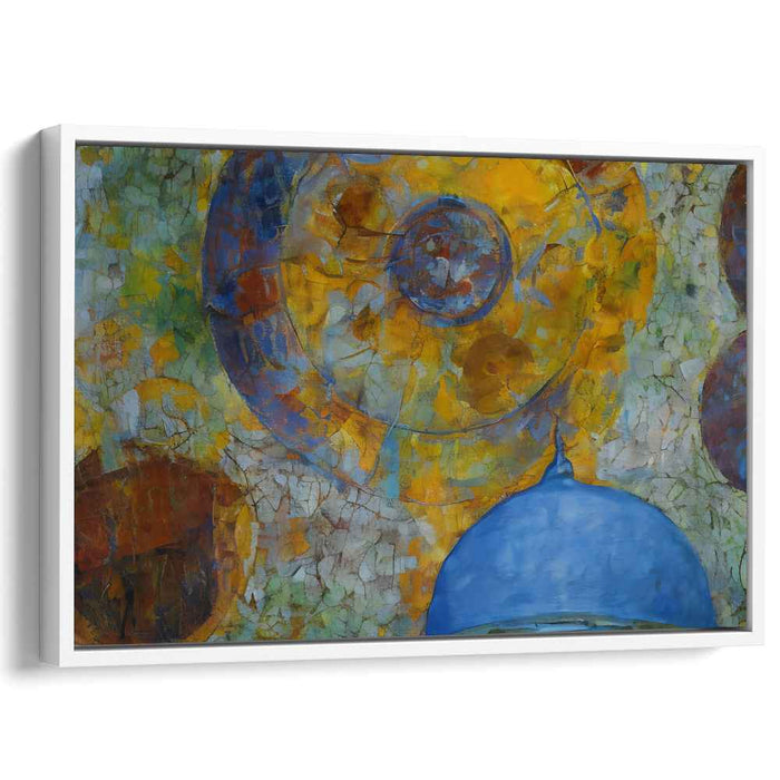 Infinite Brush Strokes Dance: Abstract Expressionist Canvas Art Print