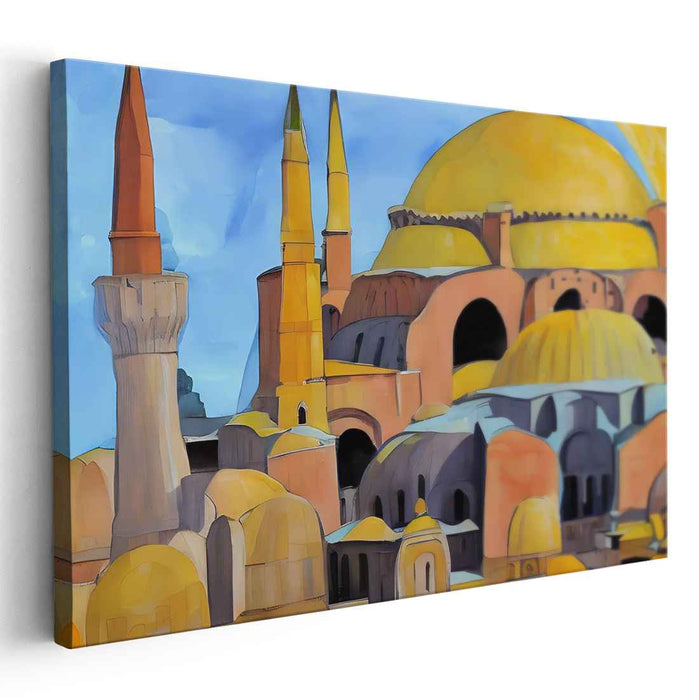 Eternal Symmetry: Vivid Architectural Landscape of Hagia Sophia