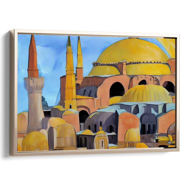 Eternal Symmetry: Vivid Architectural Landscape of Hagia Sophia