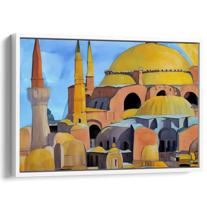 Eternal Symmetry: Vivid Architectural Landscape of Hagia Sophia