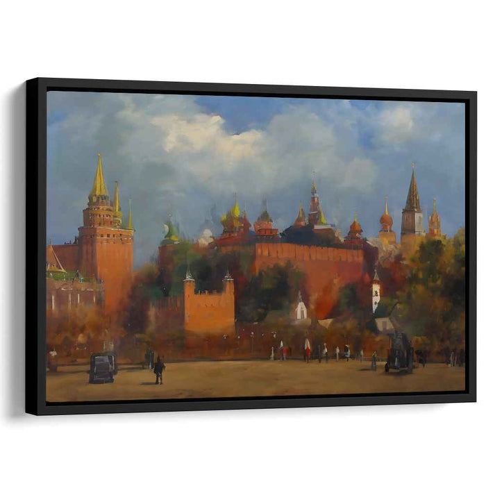 Endless Embrace: A Romantic Realism Canvas Art Print