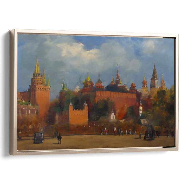 Endless Embrace: A Romantic Realism Canvas Art Print