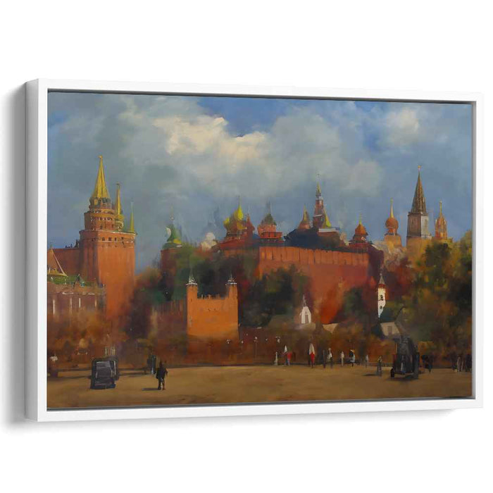 Endless Embrace: A Romantic Realism Canvas Art Print