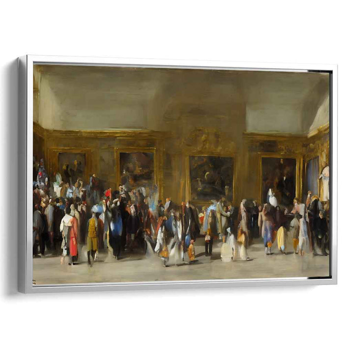 Cultural Convergence: An Impressionist Gallery Gathering