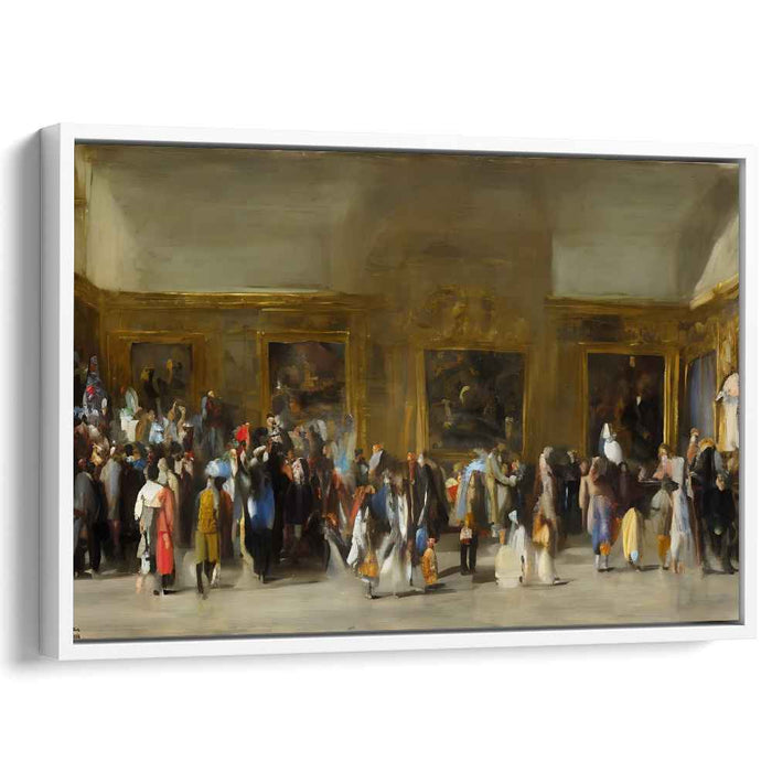 Cultural Convergence: An Impressionist Gallery Gathering