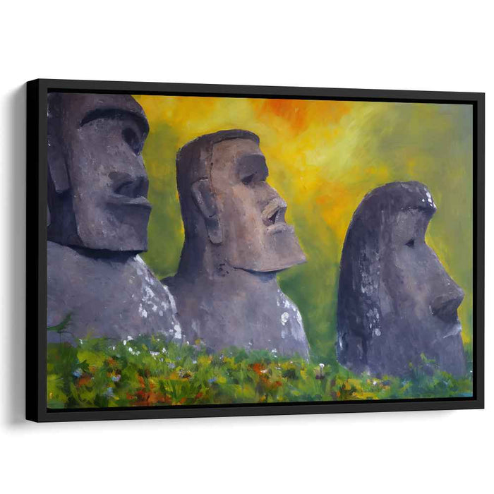 Abstract Moai of Easter Island #116