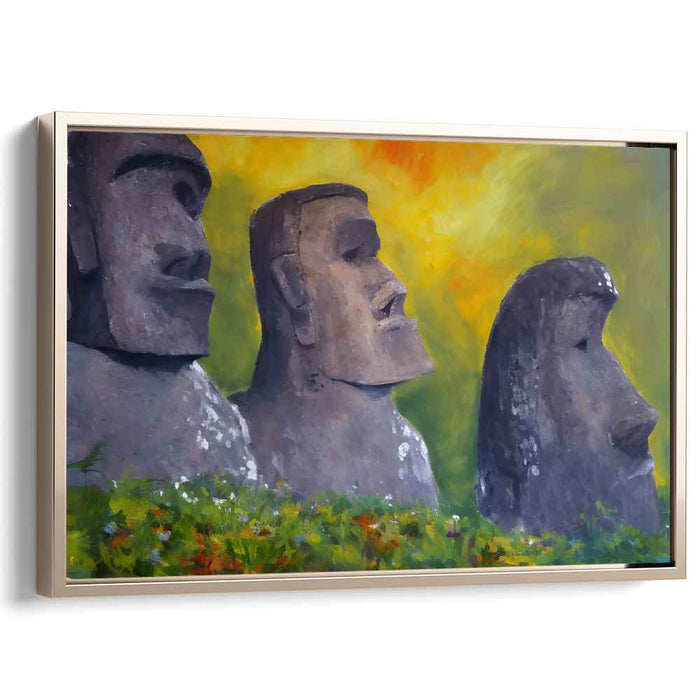 Abstract Moai of Easter Island #116