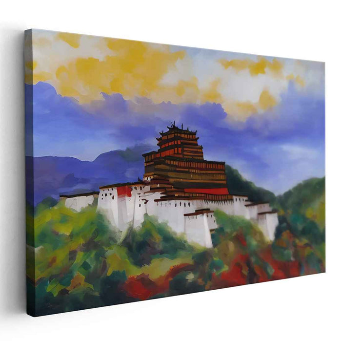 Abstract Potala Palace #116