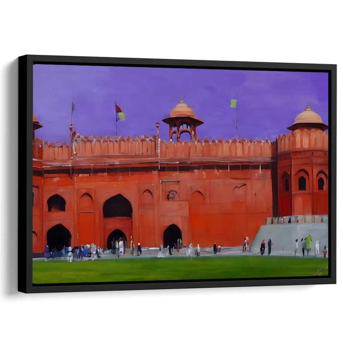 Melodic Horizon's Embrace: A Sunset Symphony in Orange and Purple