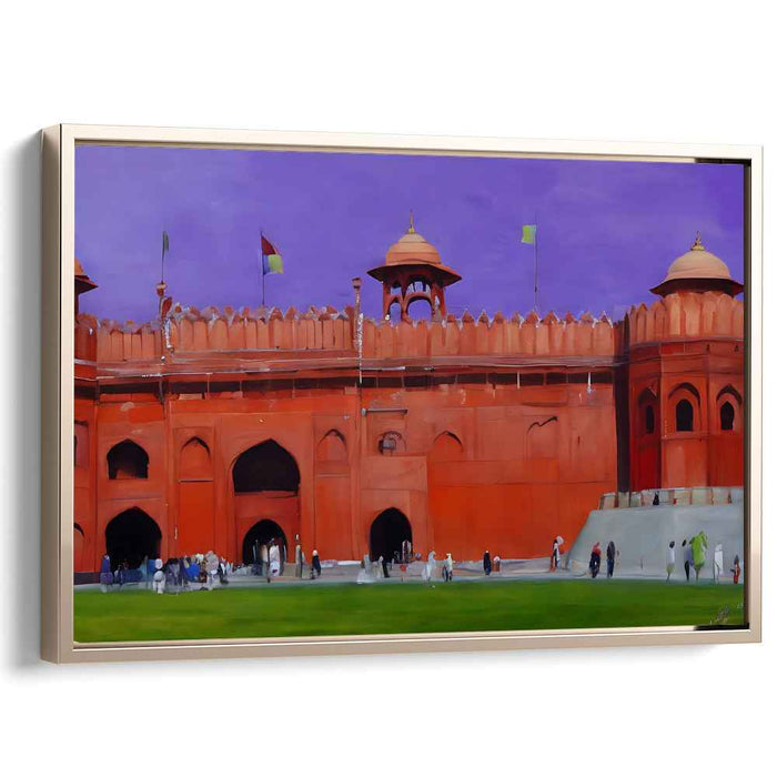 Melodic Horizon's Embrace: A Sunset Symphony in Orange and Purple