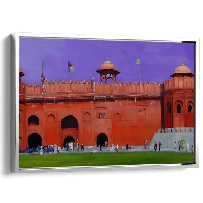 Melodic Horizon's Embrace: A Sunset Symphony in Orange and Purple