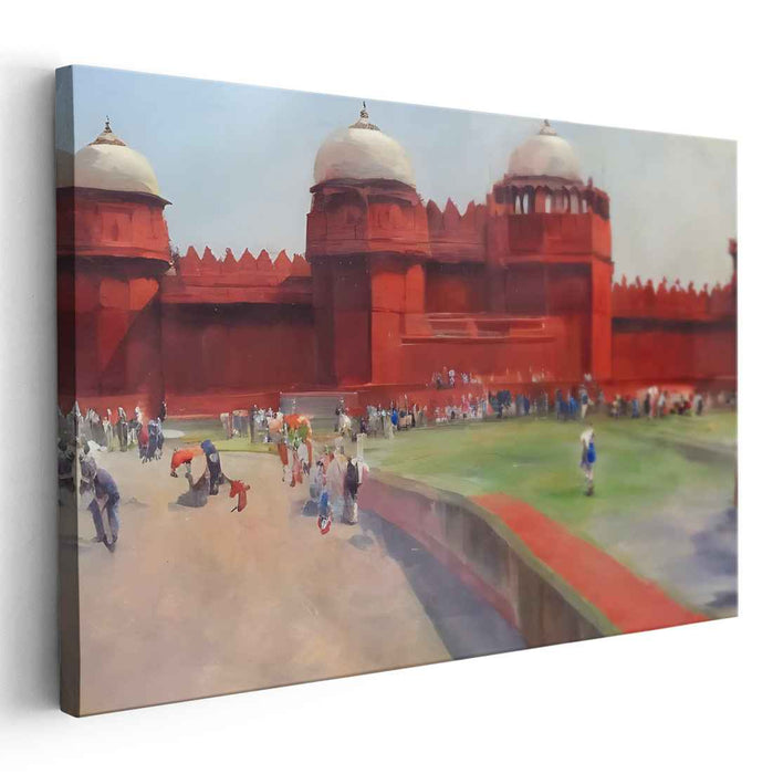 Eternal Symphony of Movement: A Bustling Scene of Timeless Majesty