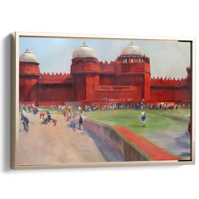 Eternal Symphony of Movement: A Bustling Scene of Timeless Majesty