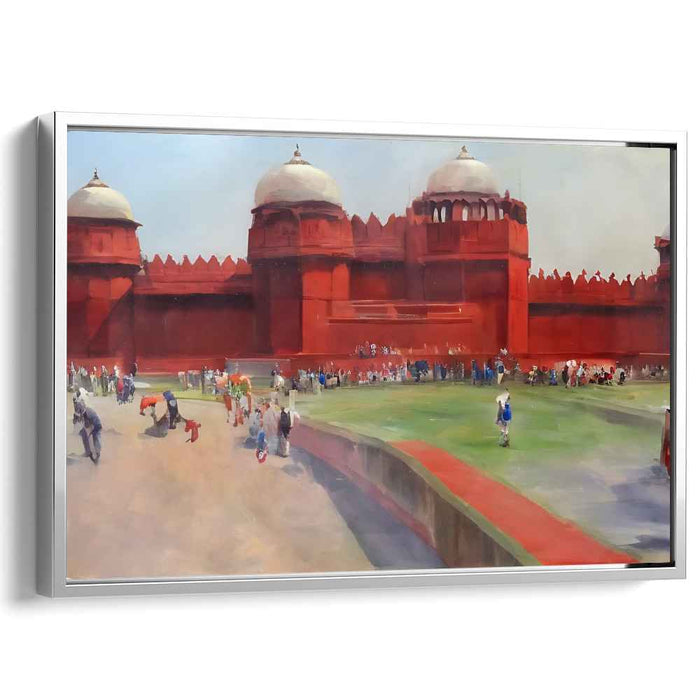 Eternal Symphony of Movement: A Bustling Scene of Timeless Majesty