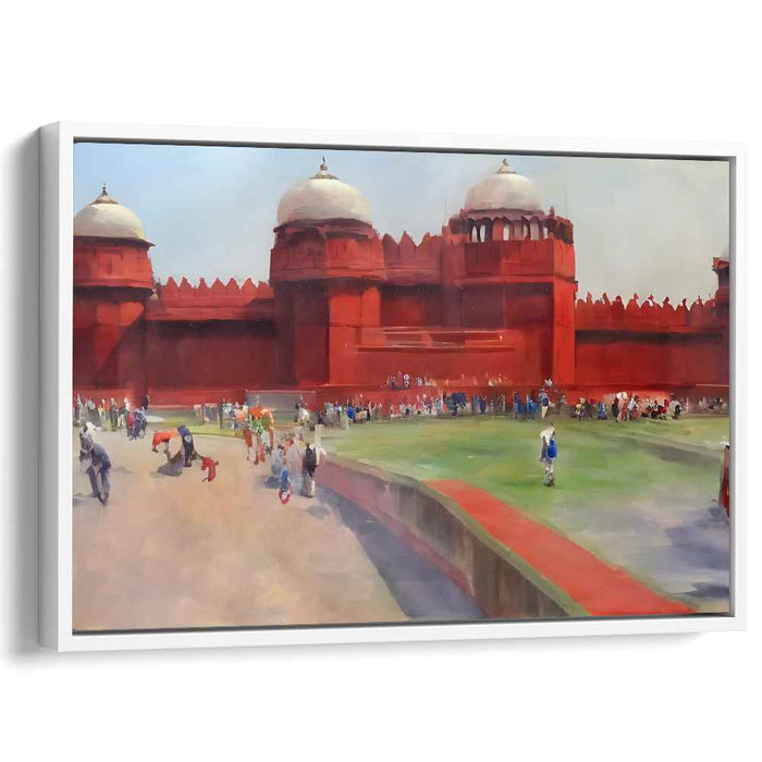 Eternal Symphony of Movement: A Bustling Scene of Timeless Majesty