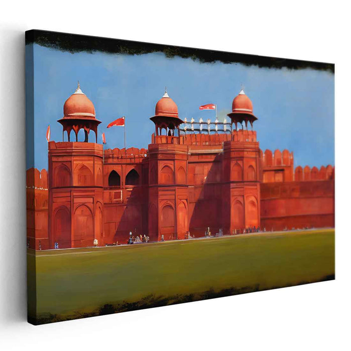 Abstract Red Fort #107