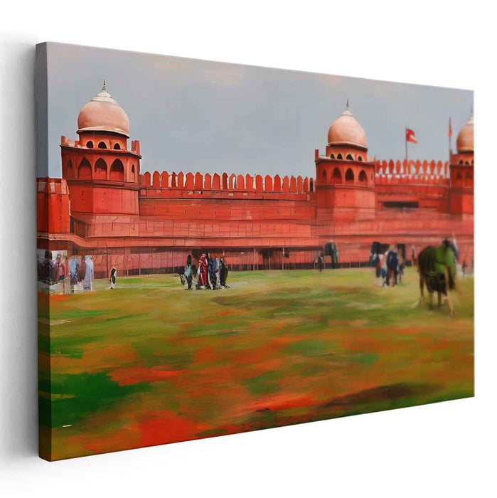 Time's Regal Embrace: A Glimpse into Historical Grandeur