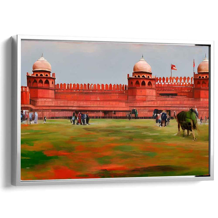 Time's Regal Embrace: A Glimpse into Historical Grandeur