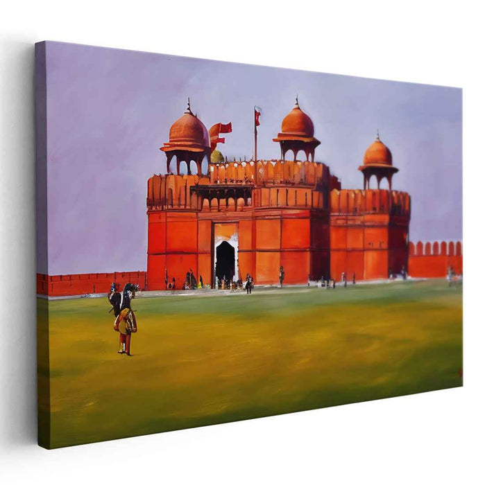 Abstract Red Fort #117