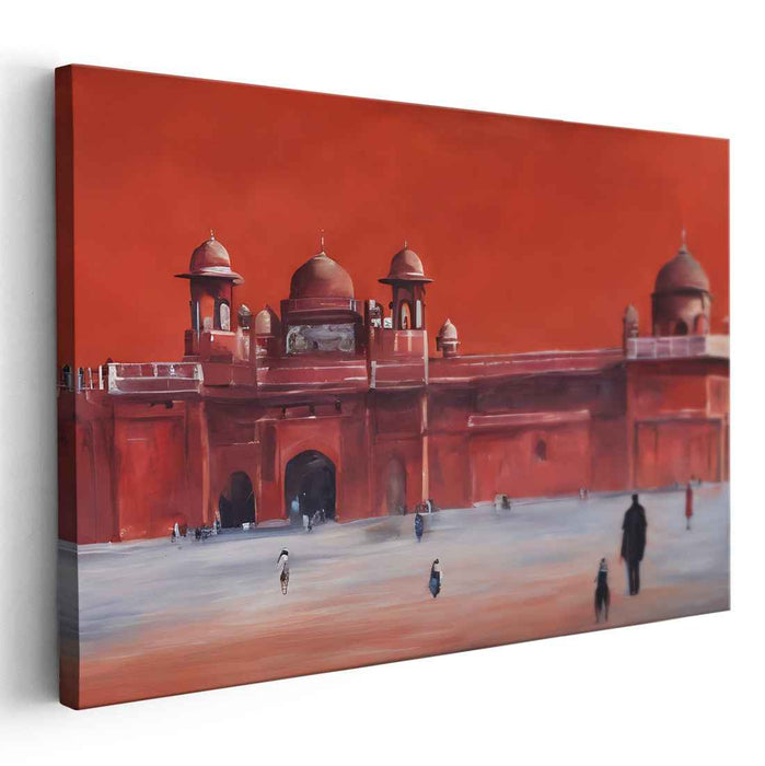 Abstract Red Fort #129