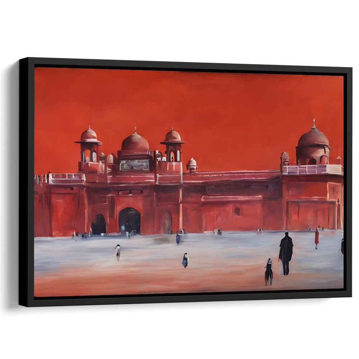Abstract Red Fort #129