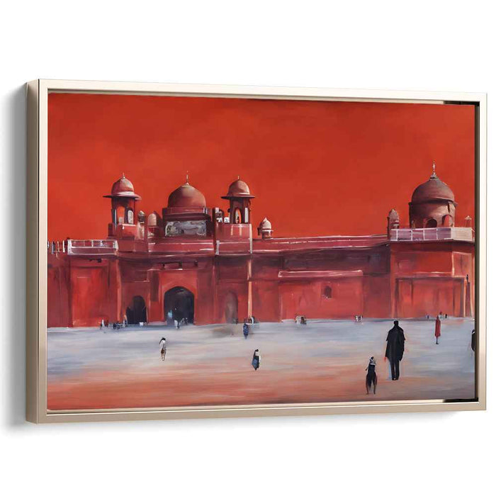 Abstract Red Fort #129